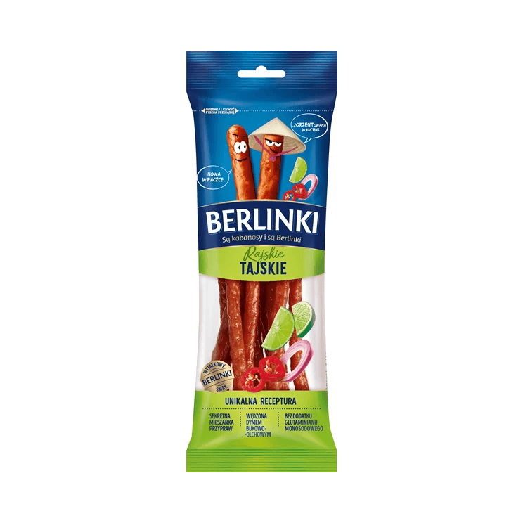 MORLINY BERLINKI KABANOS TAJSKI 85G