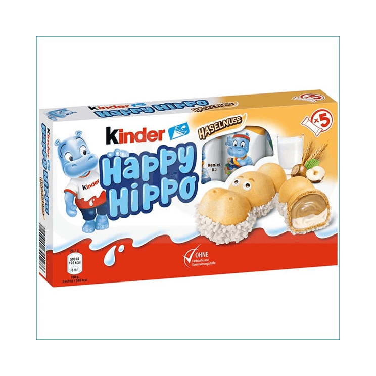KINDER HAPPY HIPPO ORZECHOWE 103,5G