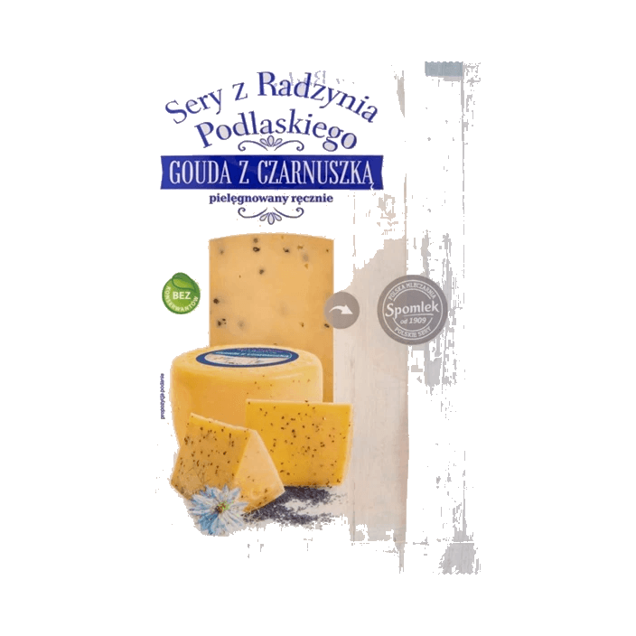 SPOMLEK SER GOUDA Z CZARNUSZKĄ 135G
