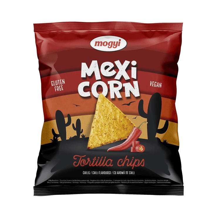 MOGYI MEXICORN CHIPS CHILI 90G