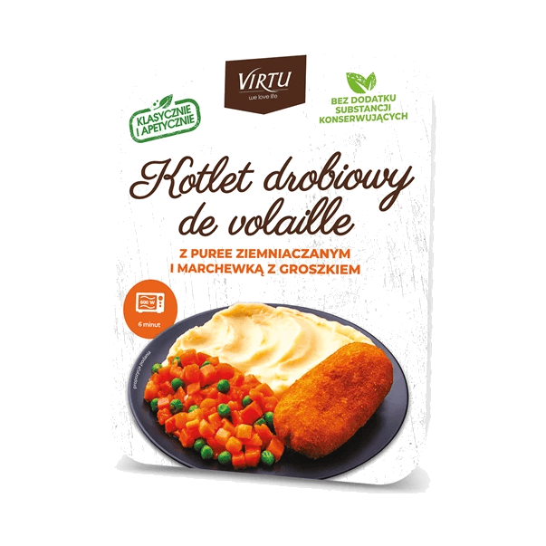 VIRTU FOOD HOUSE KOTLET DEVOL.Z ZIEM