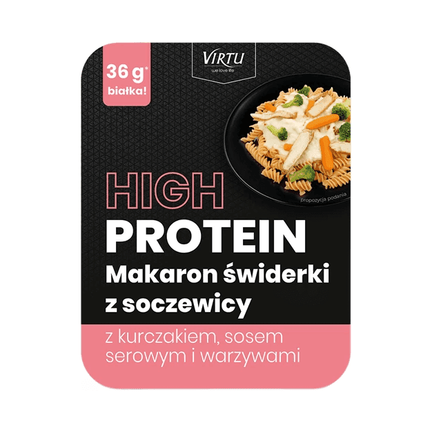 VIRTU HIGH PROTEIN MAKARON ŚWIDERKI