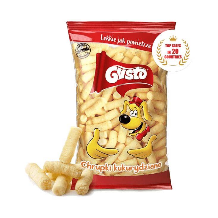 GUSTO CHRUPKI KUKURYDZIANE SOLONE