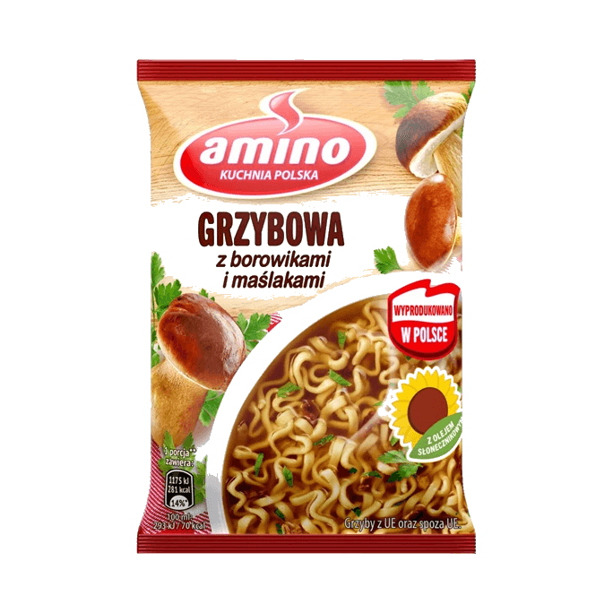AMINO NUDLE GRZYBOWA 57G/22 SZT