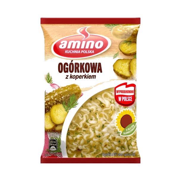 AMINO NUDLE OGÓRKOWA 61G/22 SZT