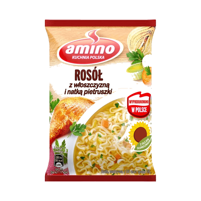 AMINO NUDLE ROSÓŁ WŁ.I NAT.PIE 59/22