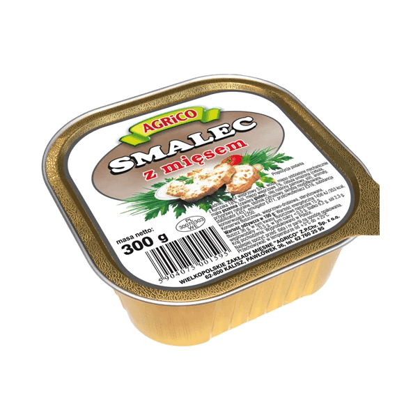 AGRICO SMALEC Z MIĘSEM 300G