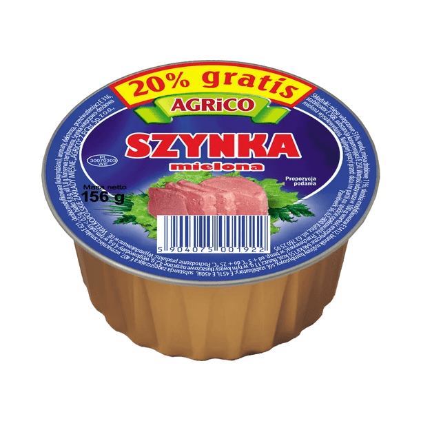 AGRICO SZYNKA MIEL.WIEPRZ.156G(130G+