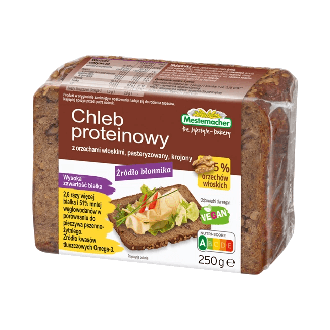 BENUS CHLEB PROTEIN ORZECH 250G(287)