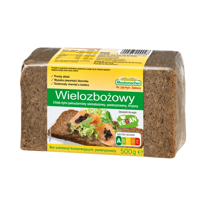BENUS CHLEB WIELOZBOŻOWY 500G (33)