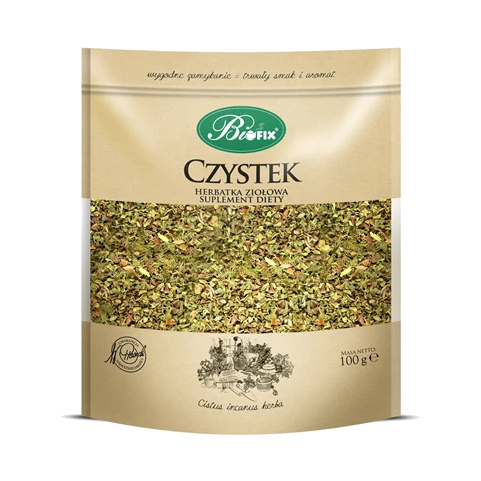 BIFIX HERB ZIOŁ LIŚĆ CZYSTEK 100G