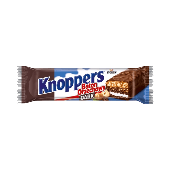 KNOPPERS BATON ORZECHOWY DARK 40G