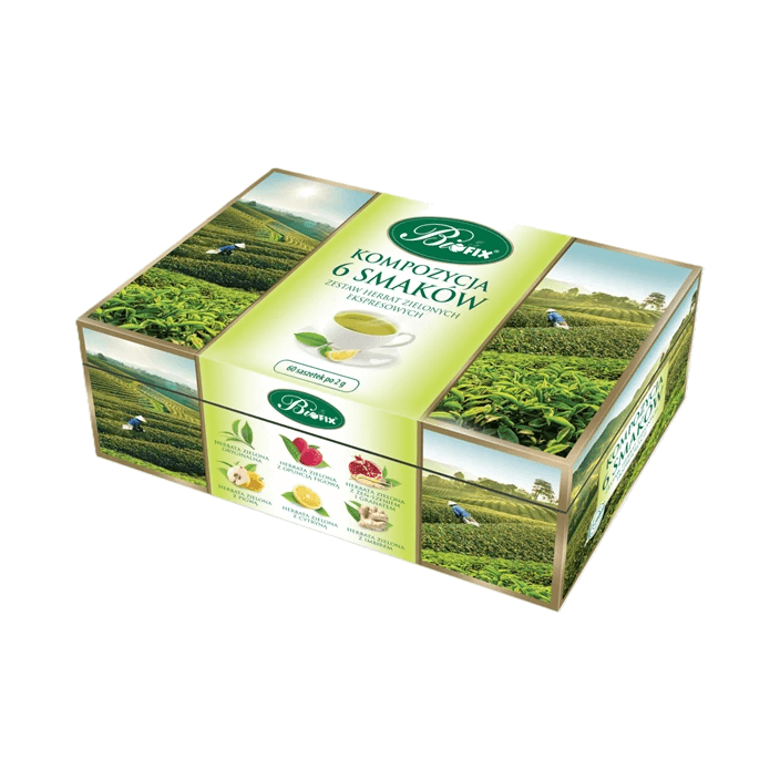 BIFIX HERB.EX MIX 6 SMAKÓW ZIELONYCH