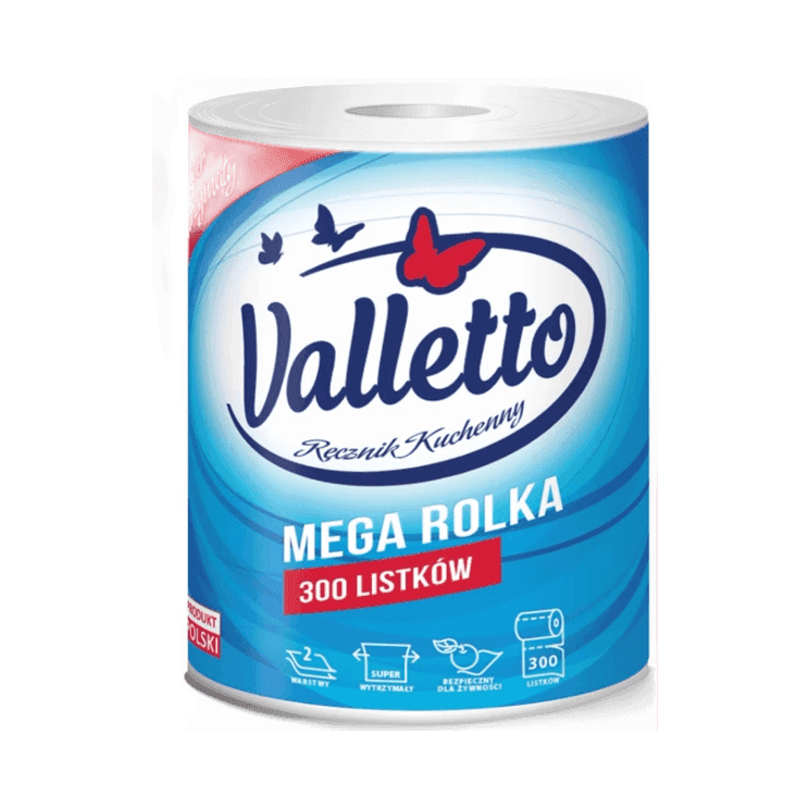 RĘCZNIK KUCHENNY MEGA ROLKA 300 LIST