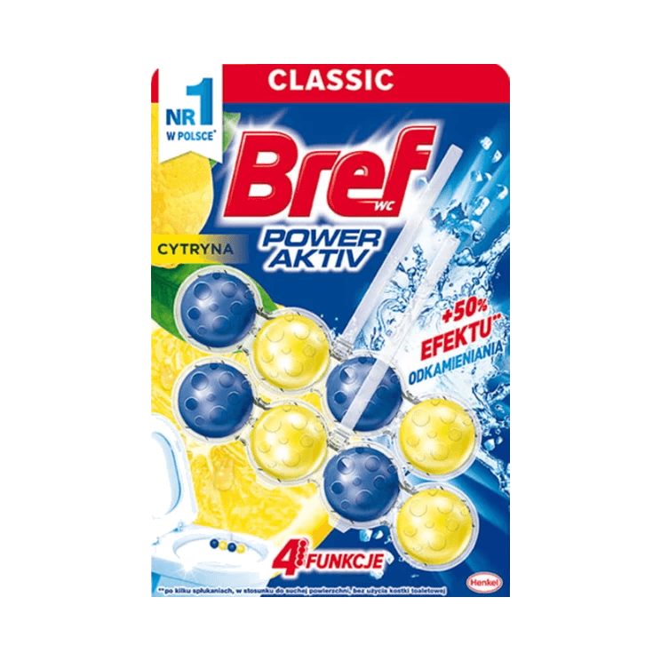 BREF WC KULKI POWER AKTIV LEMON DUO