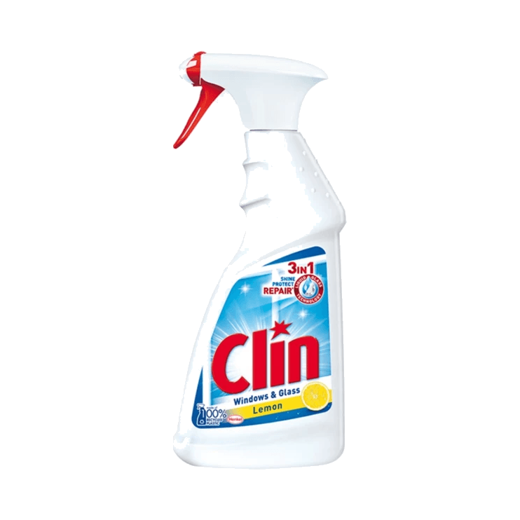 CLIN PŁYN DO SZYB LEMON SPRAY 500M