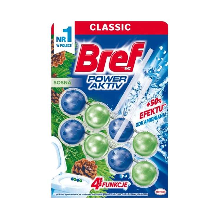 BREF WC KULKI POWER AKTIV SOS LAS DU
