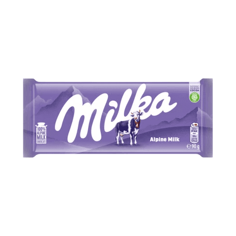 MILKA CZEKOLADA ALPINE MILK 90G
