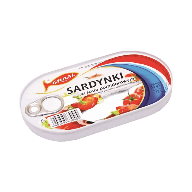 GRAAL SARDYNKAI W OLEJU 110G