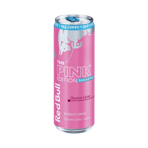 RED BULL.PINK SUGAR FREE 250ML