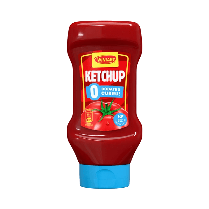 WINIARY KETCHUP BEZ CUKRU 410G