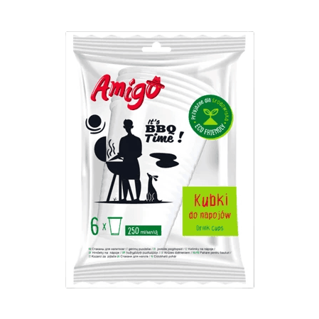 AMIGO KUBKI PAPIEROWE ECO FRIE