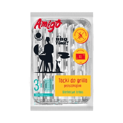 AMIGO TACKI DO GRILLA PROSTOK DUŻE