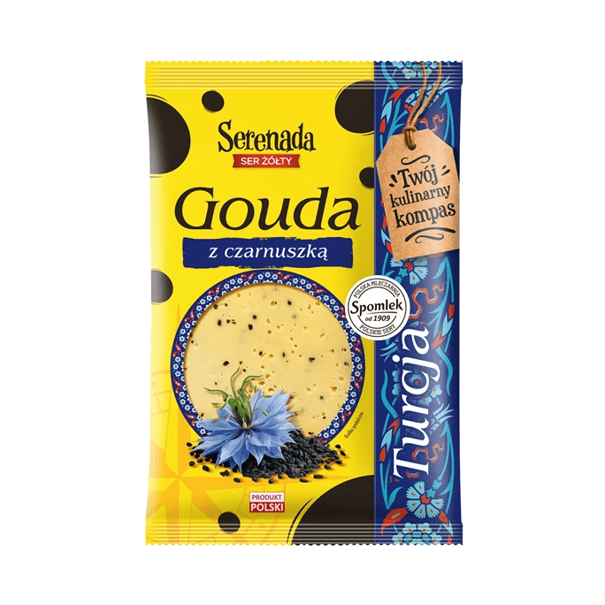 SPOMLEK SERENADA GOUDA Z CZARNUSZKĄ