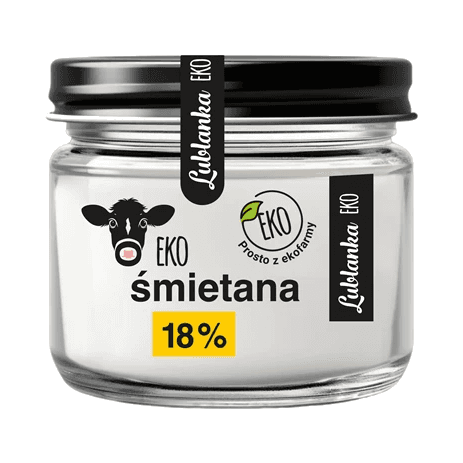 LUBLANKA EKO ŚMIETANA 18% SŁOIK  250