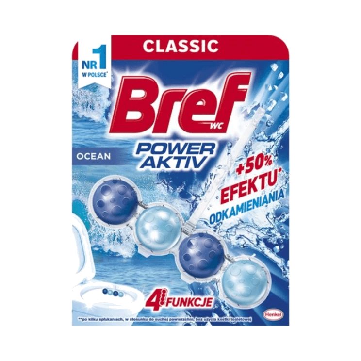 BREF WC KULKI POWER AKTIV OCEAN 50G