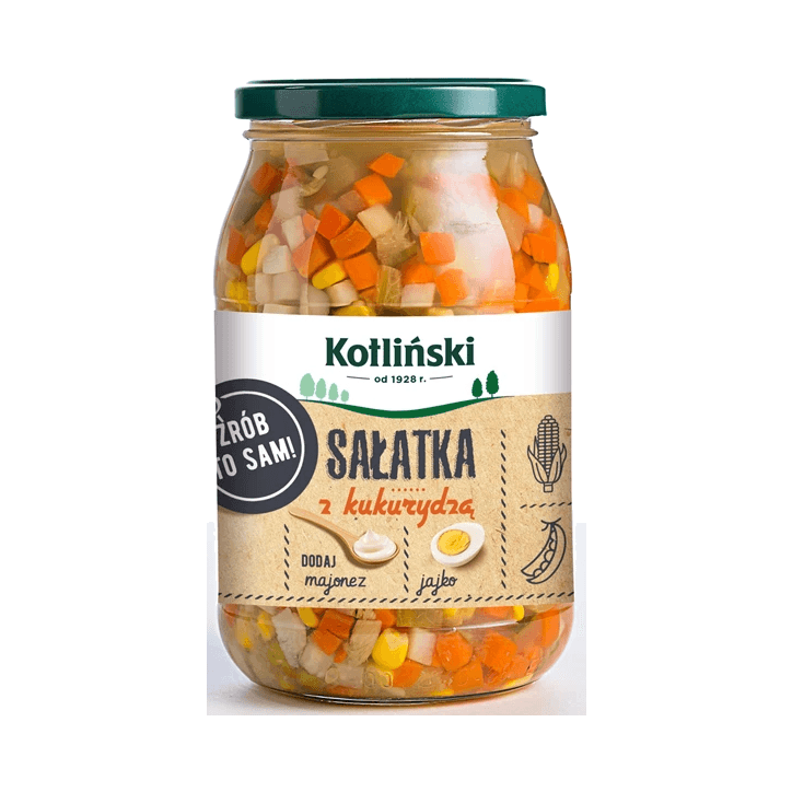 KOTLIŃSKI SAŁATKA JARZYN.Z KUKUR.870