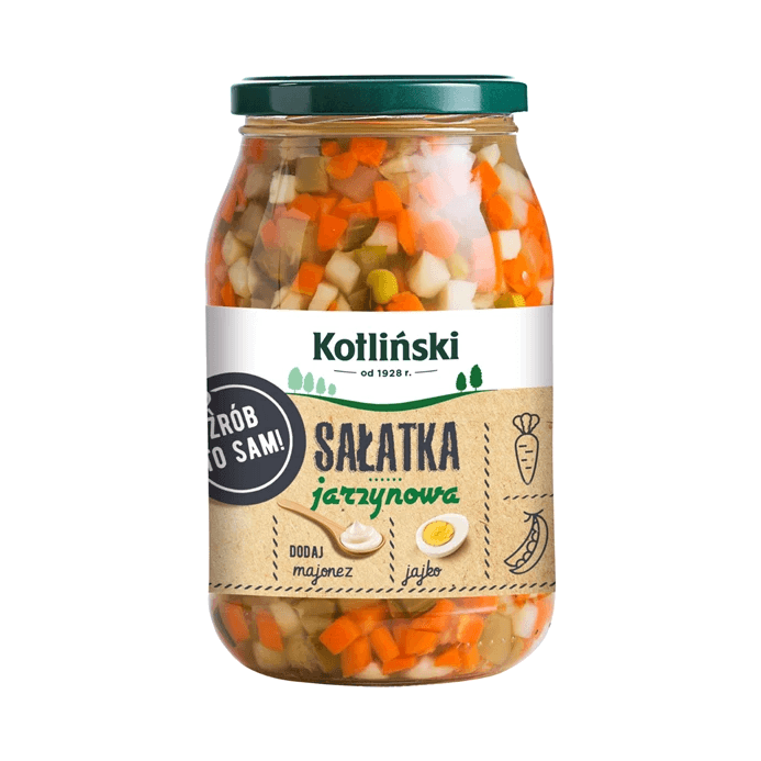 KOTLIŃSKI SAŁATKA JARZYNOWA 870ML