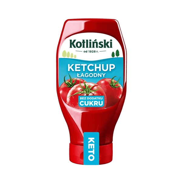 KOTLIŃSKI KETCHUP ŁAG.BEZ CUKRU 500
