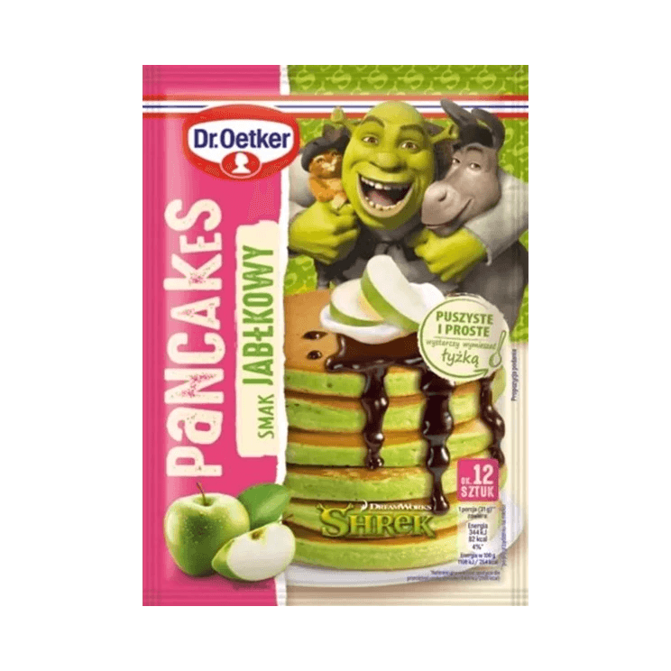 DR OETKER PANCAKES SHREK JABŁKO 165G