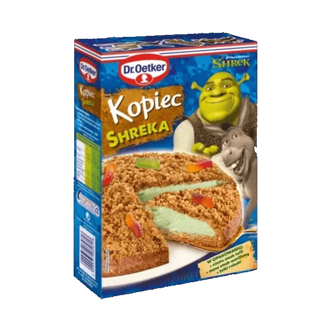 DR OETKER CIASTO KOPIEC SHREKA 301G