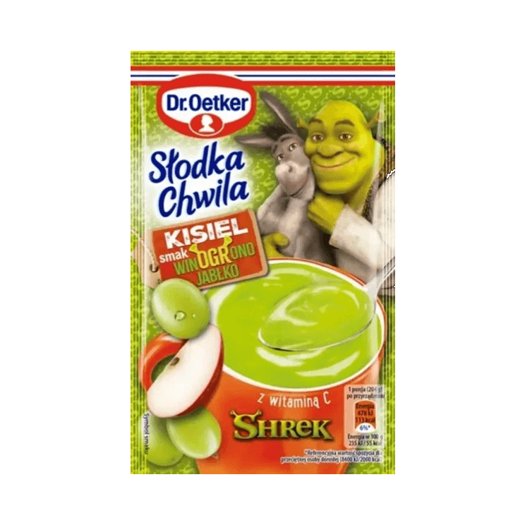 DR OETKER SHREK SŁ.CHW.KISIEL WIN-JA