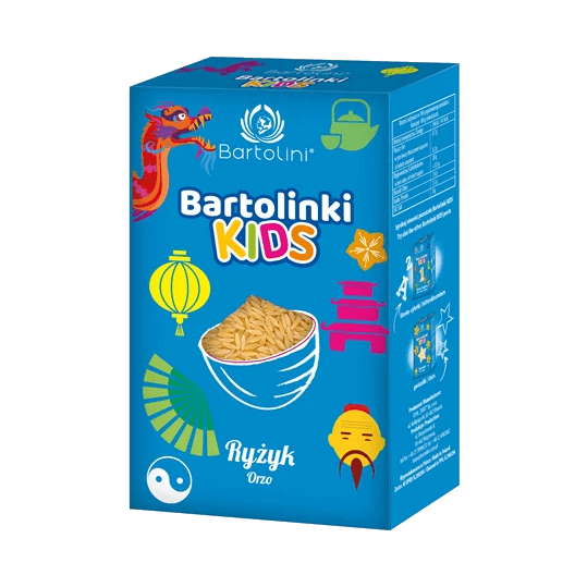 BARTOLINI KIDS 2 JAJ RYŻYK(ORZO)250G