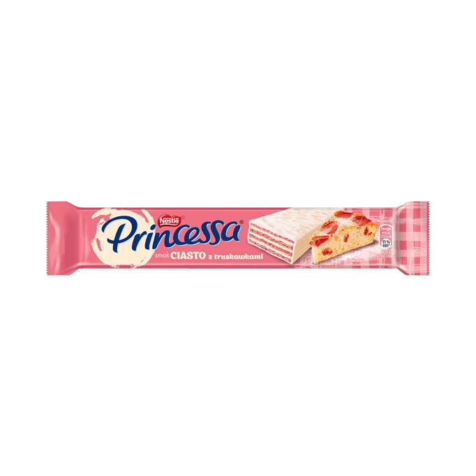 PRINCESSA CIASTO Z TRUSKAWKAMI 40G