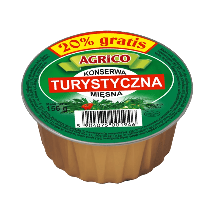 AGRICO KONSERWA TURYSTYCZNA 156G