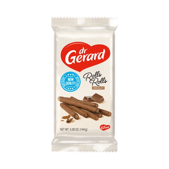 DR GERARD ROLLS ROLLS CHOCOLATE 144G