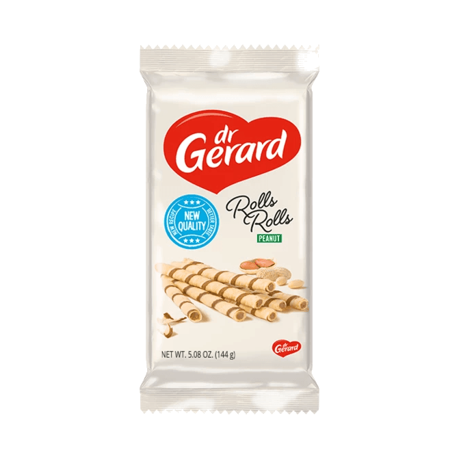 DR GERARD ROLLS ROLLS PEANUT 144G