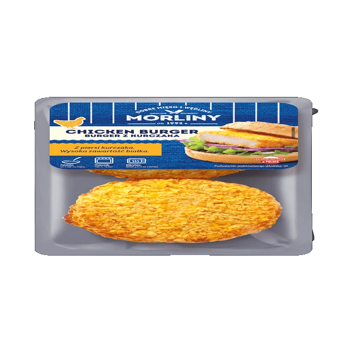 MORLINY BURGER Z KURCZAKA  400G
