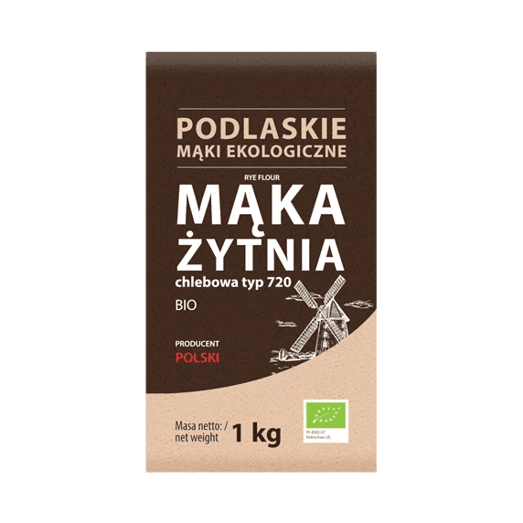 BIOLIFE MĄKA ŻYTNIA CHLEBOWA BIO 1 K