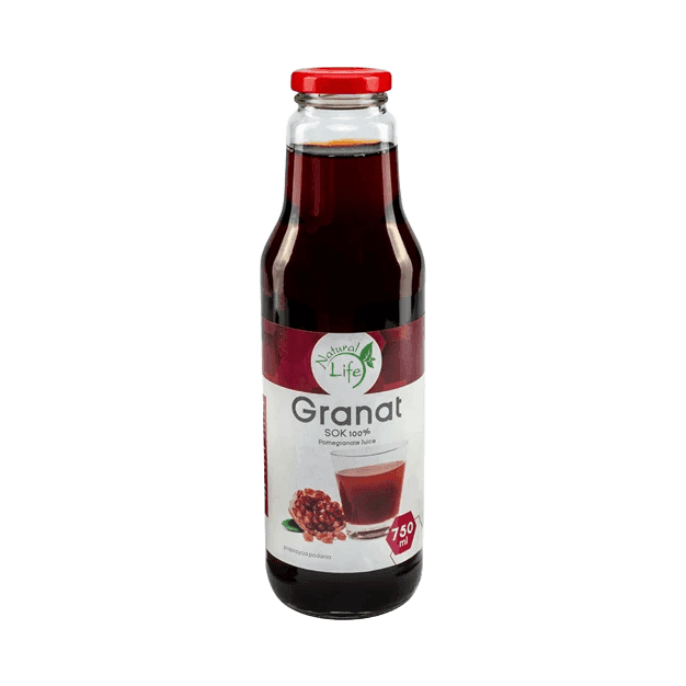 BIOLIFE SOK GRANAT 100% 750ML