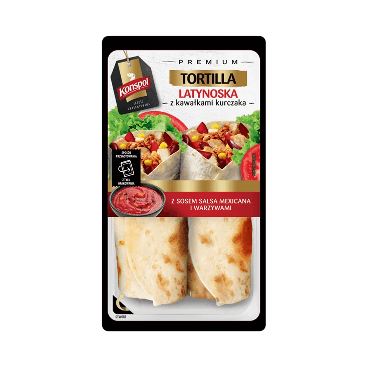 KONSPOL TORTILLA LATYNOSKA 250G