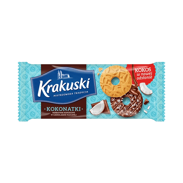 KRAKUSKI HERBATNIKI.KOKONATKI 174G