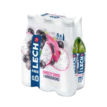 LECH PIWO FREE SMOCZY OWOC  6X330ML