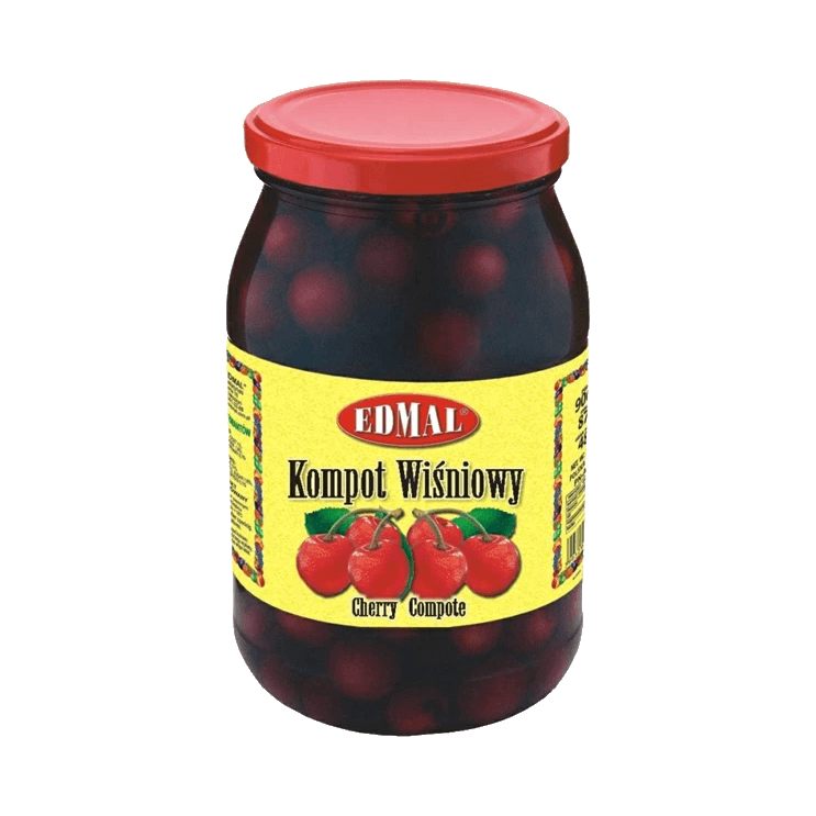 EDMAL KOMPOT WIŚNIOWY 940G