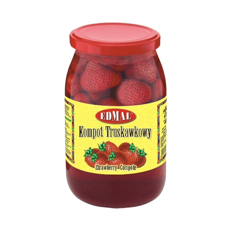 EDMAL KOMPOT TRUSKAWKOWY 940G