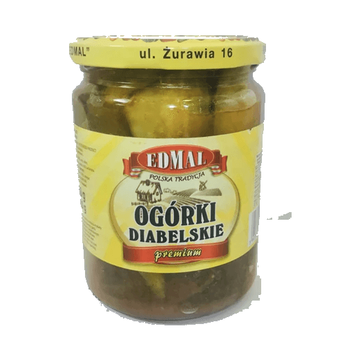 EDMAL OGÓRKI DIABELSKIE 500ML